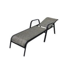 Rojaplast ležalnik ZWC-52, siv