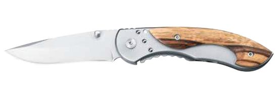 Ausonia zložljiv nož, z lesenim ročajem, 19 cm (26324)