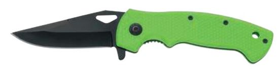 Ausonia zložljiv žepni nož (26554), zelen