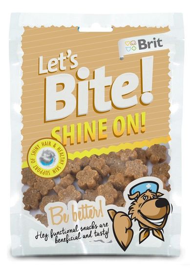 Brit pasji priboljšek Lets Bite Shine On!, 1 x 150 g