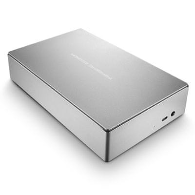 LaCie prenosni zunanji disk Porsce Design 8 TB, USB-C 3.0, srebrn