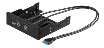 Goobay sprednji panel, 2x USB 3.0