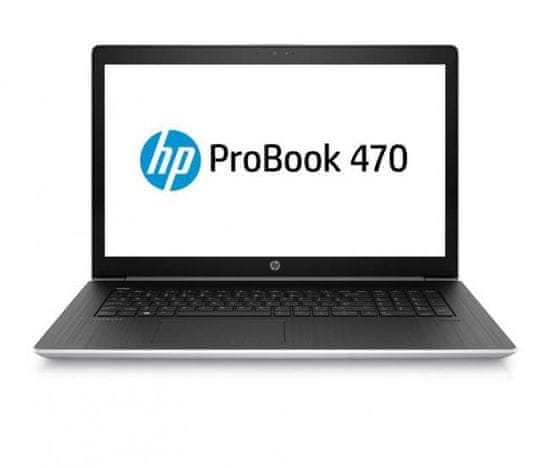 HP prenosnik ProBook 470 G5 i3-7100U/8GB/SSD256GB/GF930MX/FHD17,3/FreeDOS (1LR90AV)