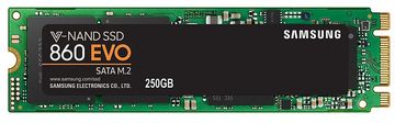 Samsung SSD disk 860 EVO 250 GB, M.2 2280, SATA3