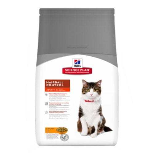 Hill's hrana za mačke Feline Hairball Control 5 kg
