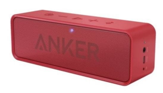 Anker prenosni Bluetooth zvočnik SoundCore, rdeč