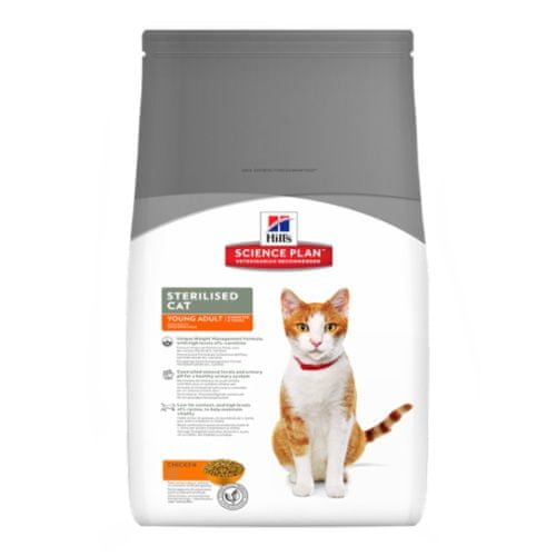Hill's hrana za mlade odrasle sterilizirane mačke Feline, 3,5 kg