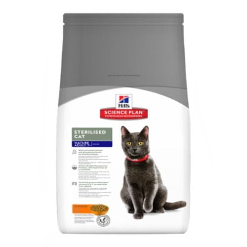 Hill's hrana za mačke Feline MA7+ Sterilised Cat 3,5 kg