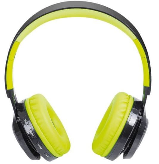 Trevi brezžične Bluetooth slušalke z mikrofonom DJ 1300 BTR, zelene