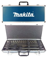 Makita 10-delni set svedrov in dlet SDS-Plus v kovčku (D-42385)