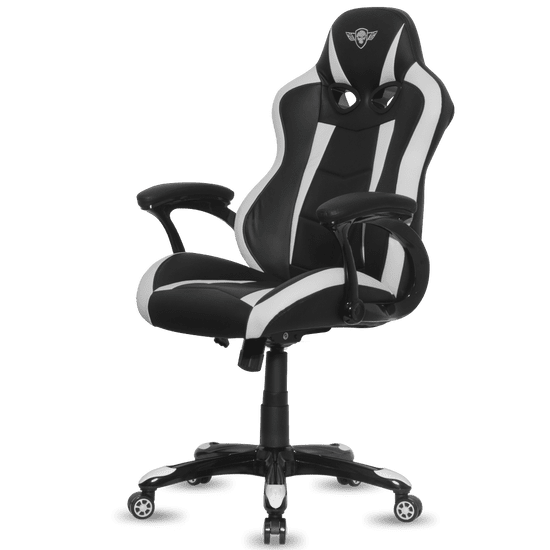 Spirit of Gamer gaming stol Racing, črn/bel