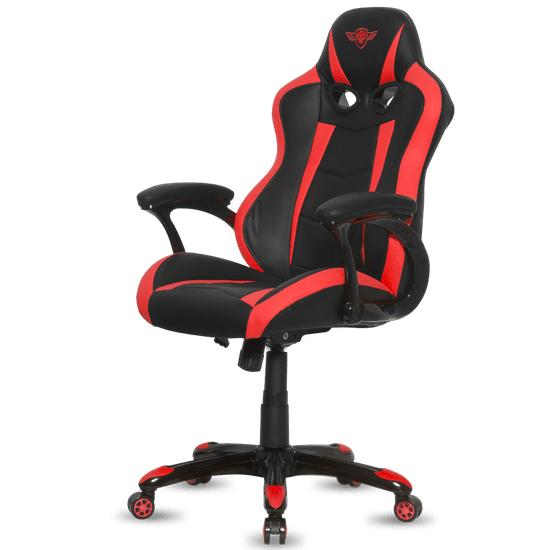 Spirit of Gamer gaming stol Racing, črn/rdeč
