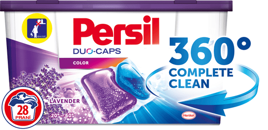 Persil gel kapsule DuoCaps Lavender Color Box, 28 kosov