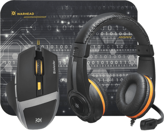 Defender Gaming set Warhead MPH-1600 - Odprta embalaža