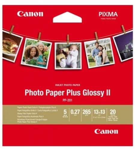 Canon foto papir PP-201, 13x13cm, 260g/m2, 20 listov