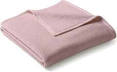 Biederlack odeja Duo Cotton, 150 x 200 cm, roza