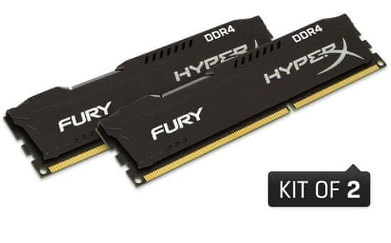Kingston pomnilnik HyperX Fury 16 GB, DDR4, 3200 MHz, komplet (HX432C18FB2K2/16)