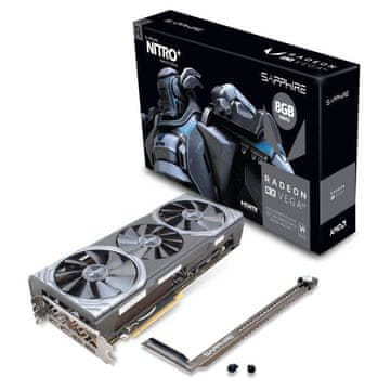 Sapphire grafična kartica NITRO+ Radeon RX Vega 64 8GB HBM2, PCI-E 3.0