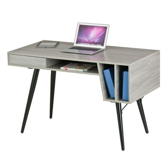 Računalniška miza Sivka, siva