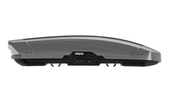 Thule strešni kovček Motion XT L Glossy, srebrn