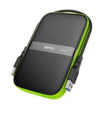 Silicon Power Armor A60 trdi disk, 1TB, 6,35 cm, USB 3.0, črn (SP010TBPHDA60S3K)