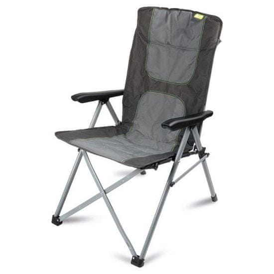 Kampa stol za kampiranje Consul Reclining Chair, siv mimovrste=)