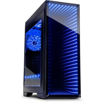 Inter-tech gaming ohišje M-908 Infinity-Mirror Midi ATX, RGB