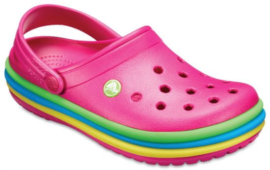 Crocs natikači CB Rainbow Clog Candy Pink
