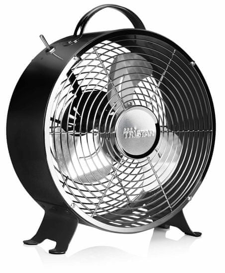 Tristar namizni ventilator VE-5966, črn, 25 cm