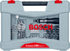 Bosch 105-delni Premium komplet nastavkov, vijaki/svedri (2608P00236)