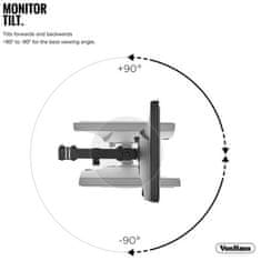 VonHaus namizni nosilec za monitor 33-68,6 cm (13-27")