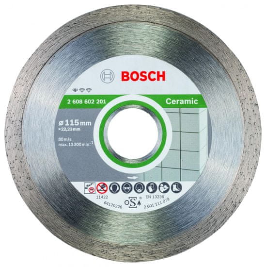 Bosch diamantna rezalna plošča Professional for Ceramic 115 x 22 mm (2608602201)