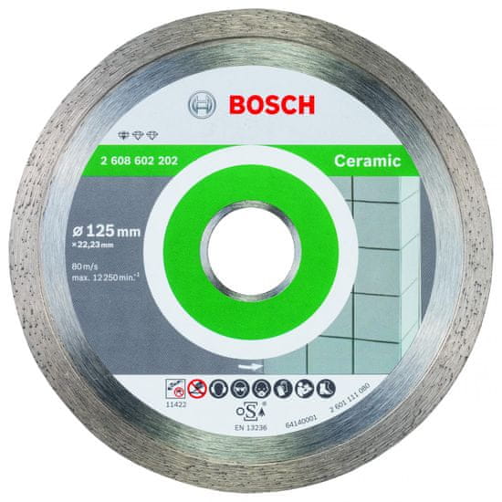 Bosch diamantna rezalna plošča Professional for Ceramic 125 x 22 mm (2608602202)