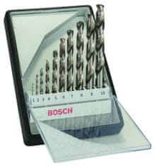 Bosch 10-delni komplet svedrov za kovino Robust Line HSS-G, 135° (2607010535)