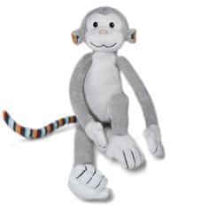 mehka igrača z lučko in pomirjujočimi zvoki opica Max
