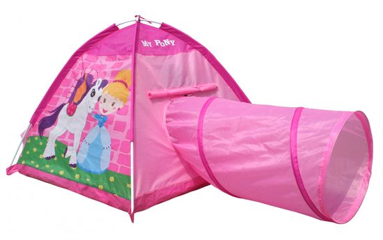 iPlay igralni šotor Poni, s tunelom