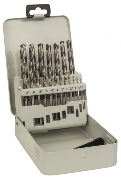 Bosch 19-delni komplet svedrov za kovino HSS-G, DIN 338, 135° (2607018726)