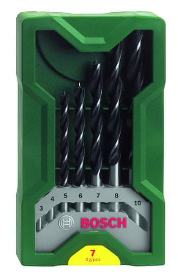 Bosch 7-delni komplet svedrov za les X-line (2607019580)