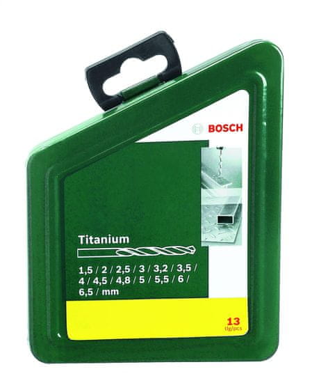 Bosch 13-delni komplet svedrov za kovino HSS-TiN (2607019436)