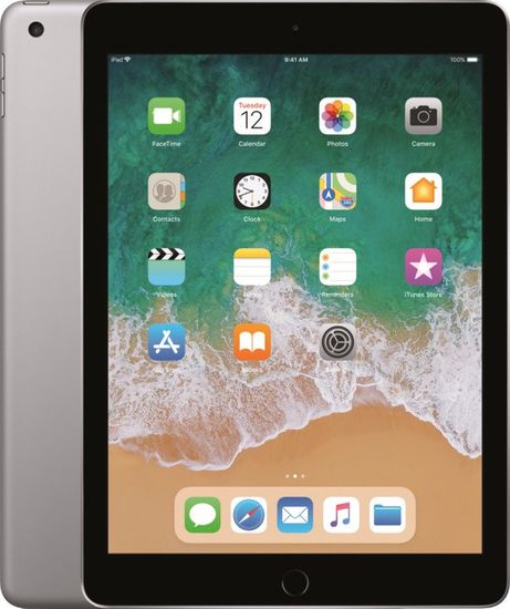 Apple tablica iPad 9.7 (2018), Wi-Fi, 128GB, siva (MR7J2FD/A)