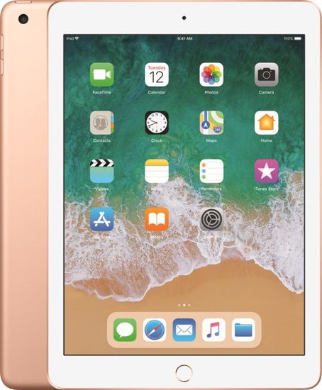 Apple tablica iPad 9.7 (2018), Wi-Fi, 128GB (MR7J2FD/A), zlata