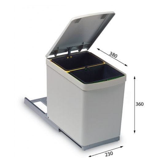 Alveus sistem za ločeno zbiranje odpadkov Albio 10
