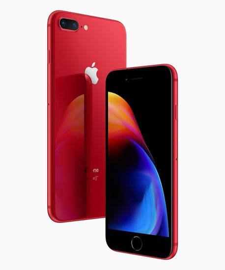Apple telefon iPhone 8 Plus, 64 GB, (PRODUCT)RED, rdeč