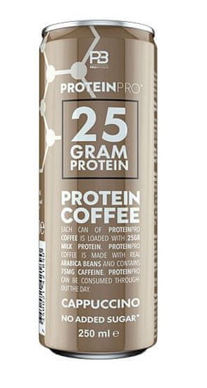 ProteinPro beljakovinski napitek Coffee, kapučino, 12 kosov