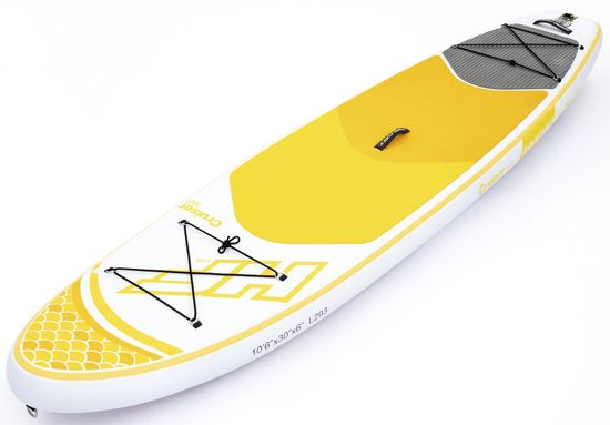 Bestway sup deska Paddle Board Cruiser Tech, 3,2m x 76cm x 15cm, rumena - Odprta embalaža