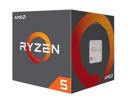AMD procesor Ryzen 5 2600 s hladilnikom Wraith Stealth (YD2600BBAFBOX)