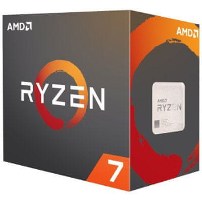 AMD procesor Ryzen 7 2700 s hladilnikom Wraith Spire RGB LED (YD2700BBAFBOX)