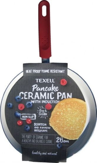 Texell ponev za palačinke TPC-P26, keramična, 26 cm