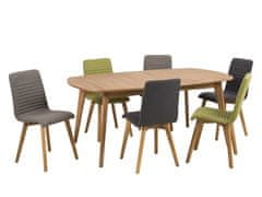 Design Scandinavia Jedilni stoli Areta (SET 2 kosa), antracit