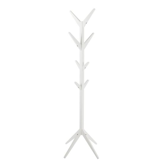 Design Scandinavia Leseno stojalo za oblačila Scotty, 178 cm, belo